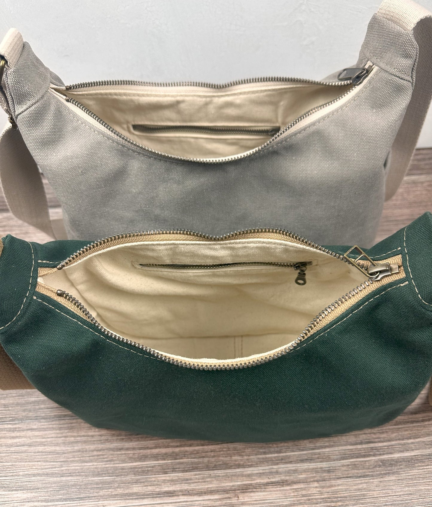 Canvas South Creek Hobo Bag with Cotton Webbing Strap SquiresCanvasCreatons.com