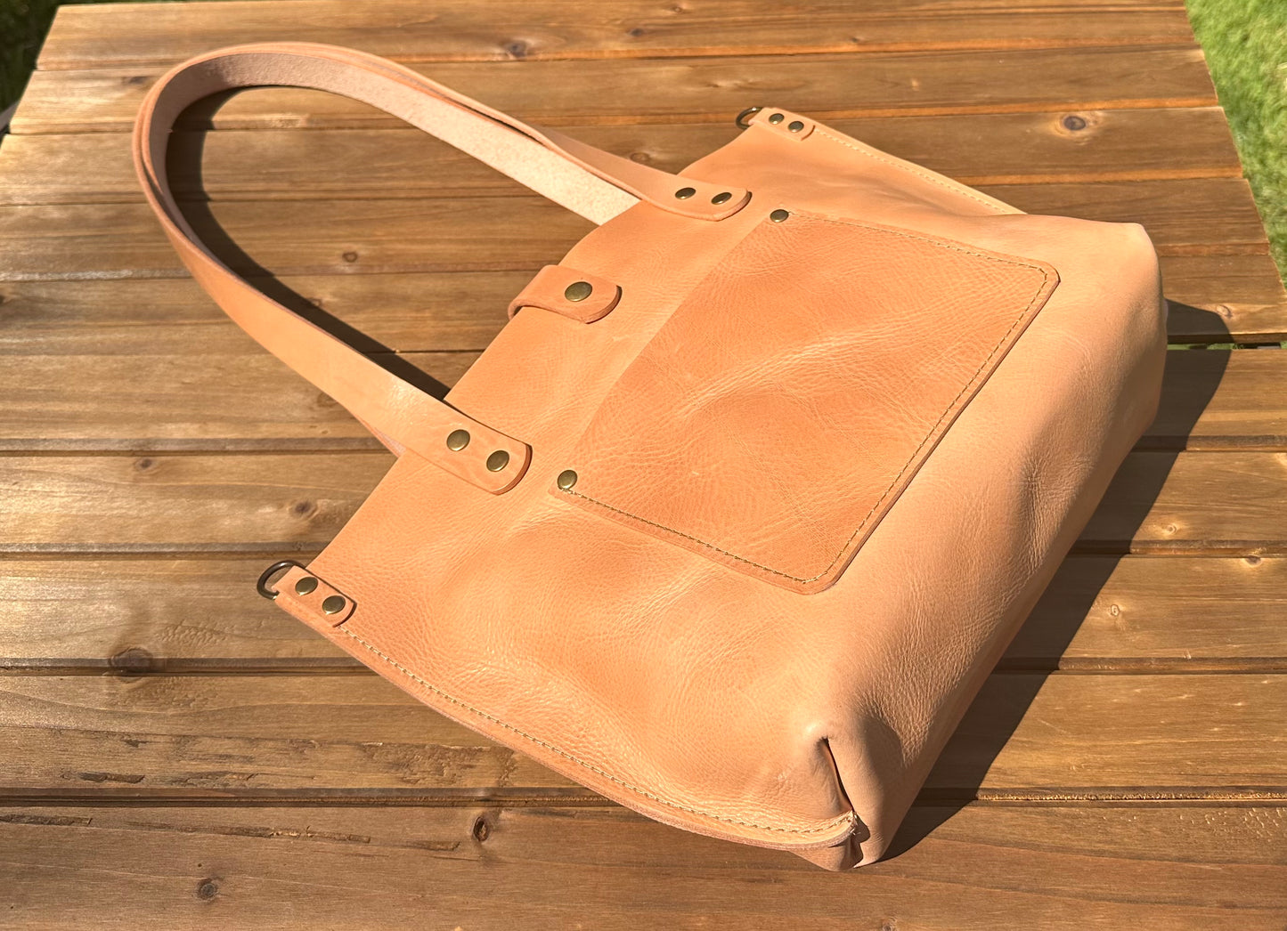 Leather Herrington Shoulder Bag