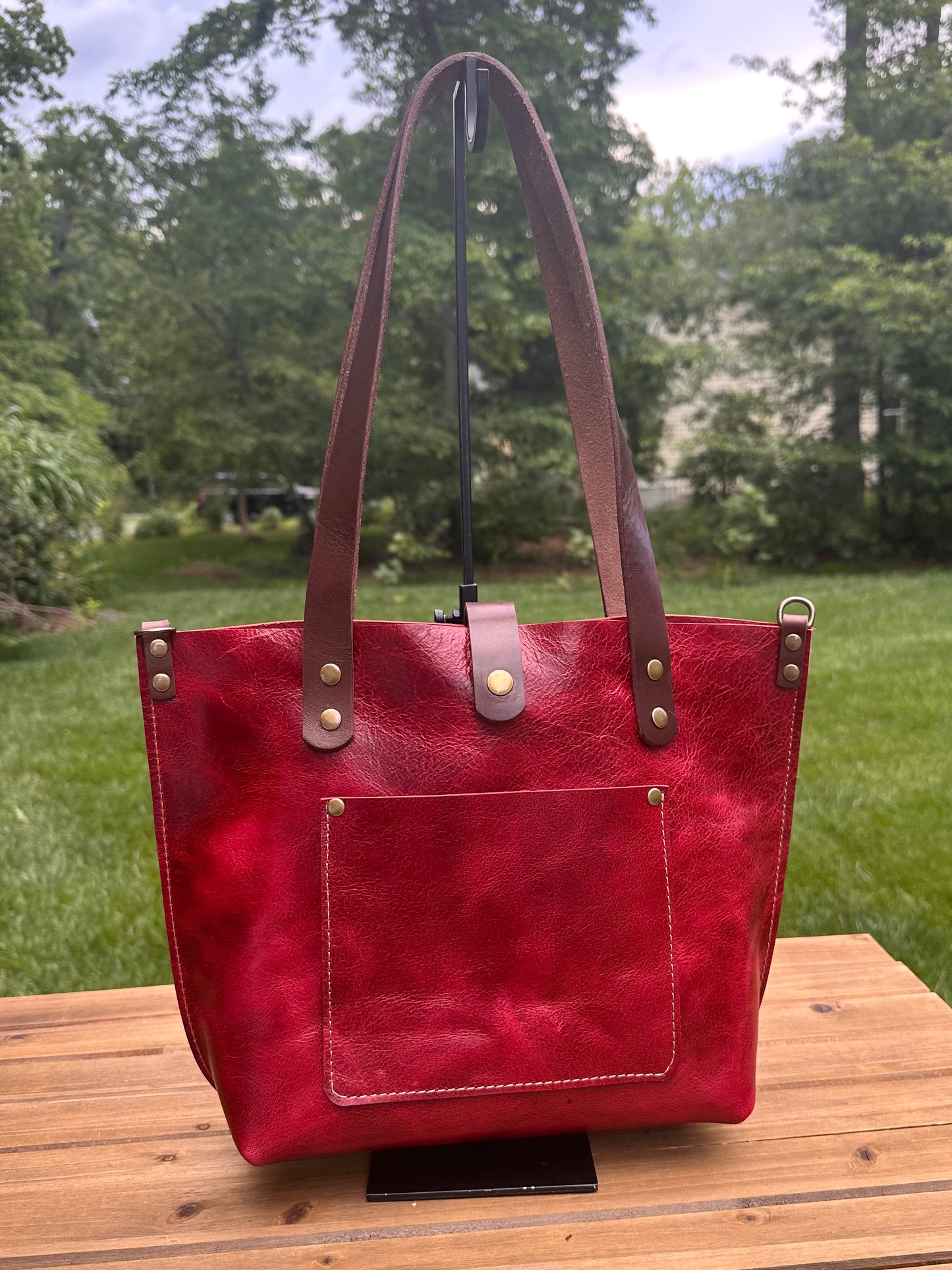 Leather Herrington Shoulder Bag