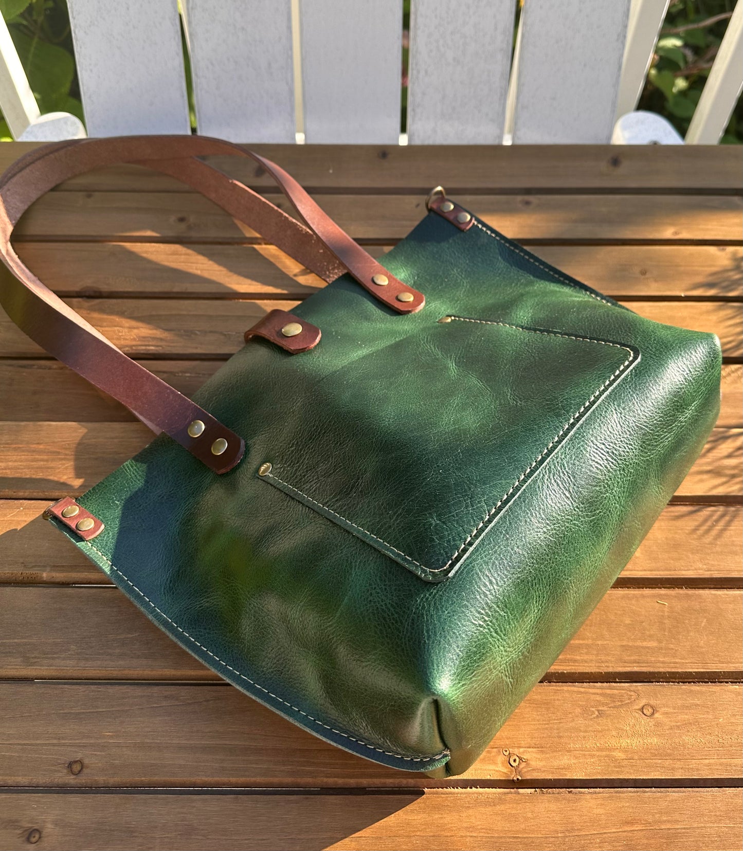 Leather Herrington Shoulder Bag