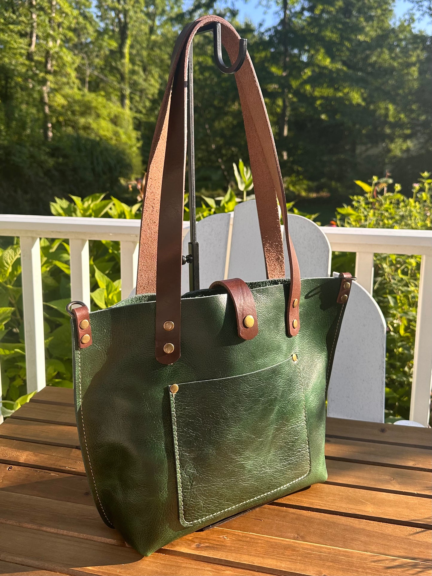 Leather Herrington Shoulder Bag