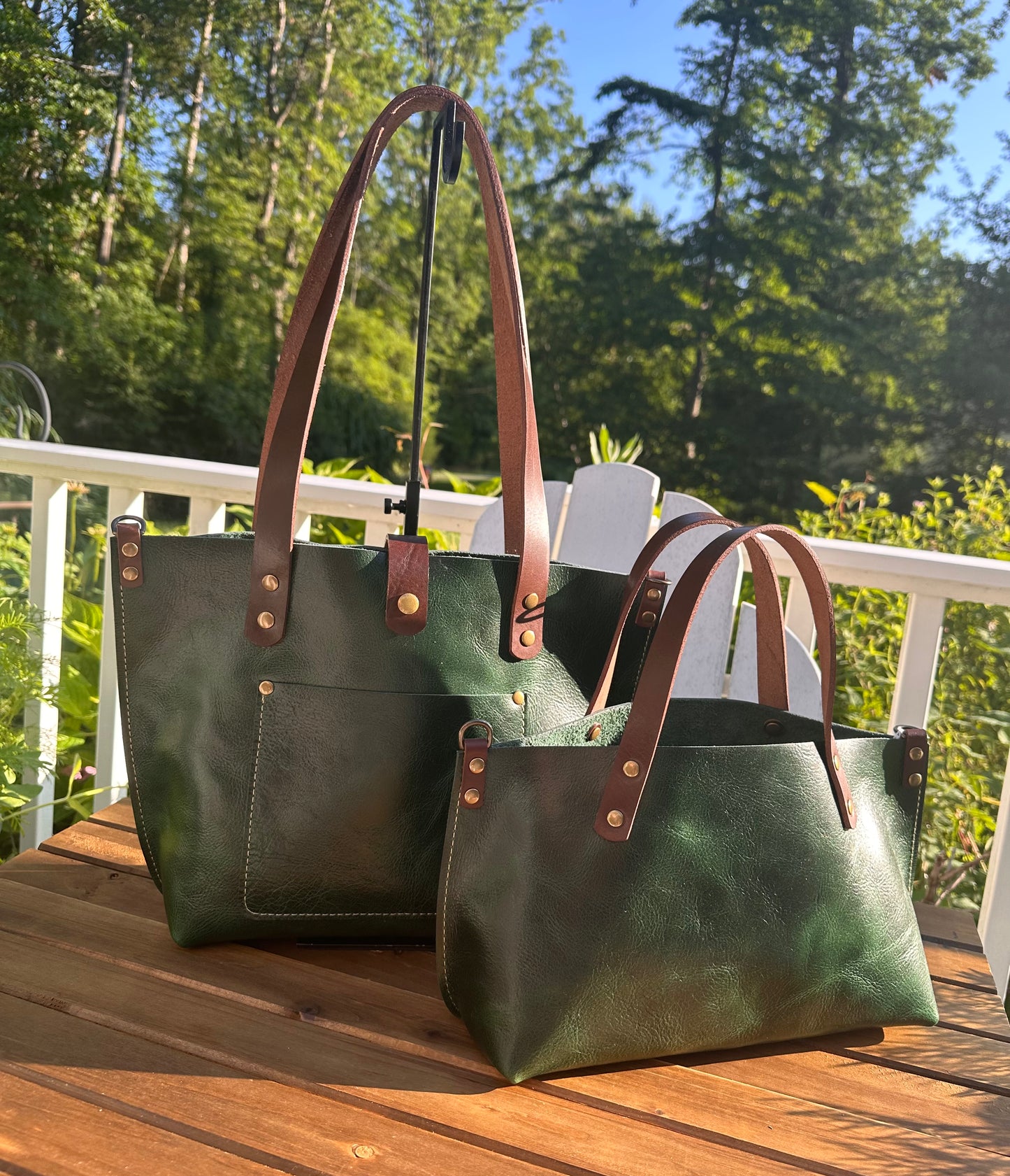 Leather Herrington Shoulder Bag