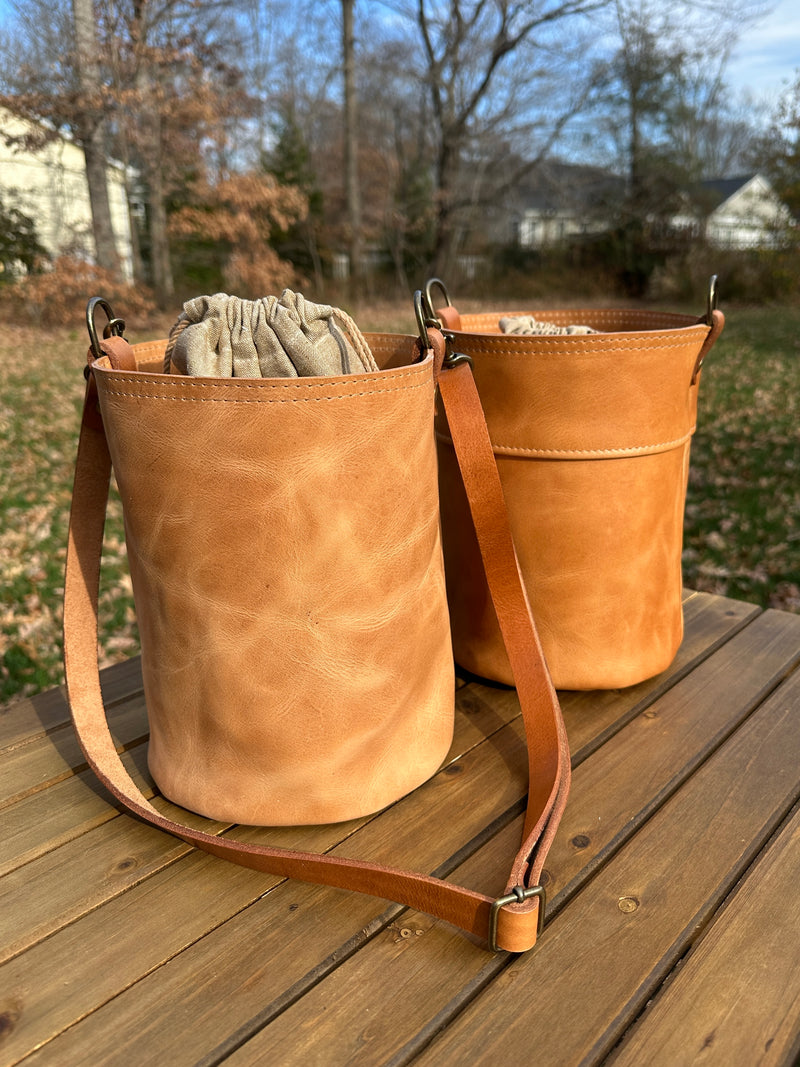 Leather Lighthouse Crossbody