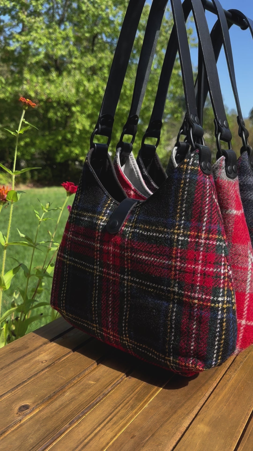 Harris Tweed® Rhode River Shoulder Bag SquiresCanvasCreatons.com