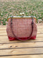 Harris Tweed® Princess Anne Kiss Lock Purse