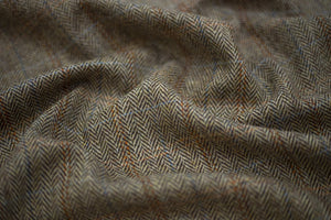 Brown and Beige Herringbone
