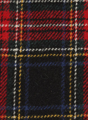 Stewart Black, Red and Blue Harris Tweed