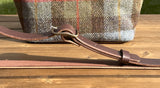 Elegant Artisan-made Dark Brown leather buckle strap made from premium full-grain vegetable-tanned leather with Solid brass hardware.