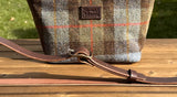 Elegant Artisan-made Dark Brown leather buckle strap made from premium full-grain vegetable-tanned leather with Solid brass hardware.