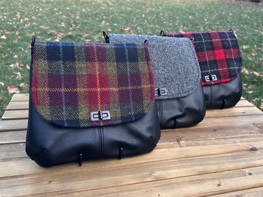 Harris Tweed® Shoreline Crossbody SquiresCanvasCreations.com