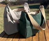 Canvas South Creek Hobo Bag with Cotton Webbing Strap SquiresCanvasCreatons.com