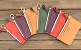 Korba Buffalo Leather with Brass Hardware Pocket Cruiser Wallet squirescanvascreations.com