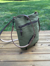 Hybrid Wax Canvas Bayside Mini Crossbody