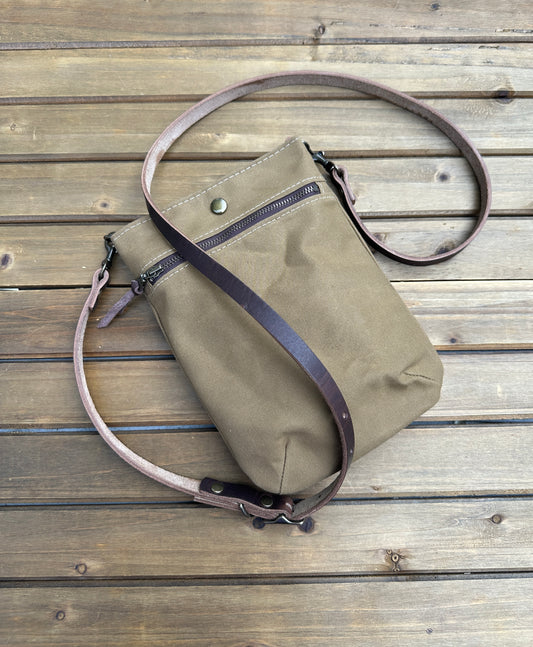 Hybrid Wax Canvas Bayside Mini Crossbody