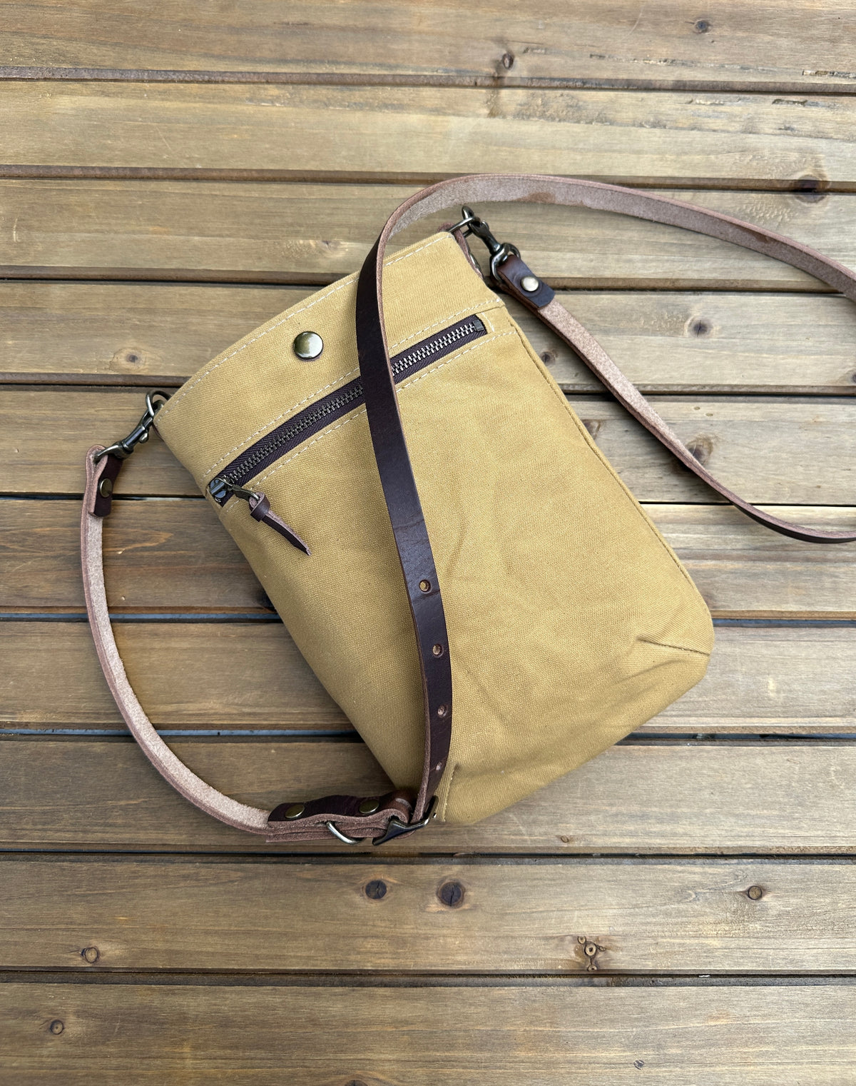 Hybrid Wax Canvas Bayside Mini Crossbody