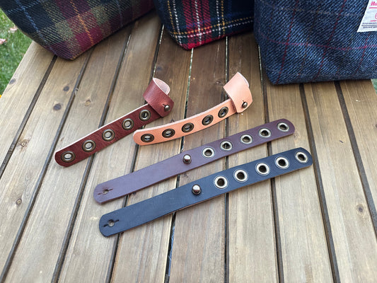 Leather Tender Antique Brass Hardware SquiresCanvasCreations.com