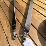 Black Leather with Solid Brass Hardware Mini Harborside Hobo Bag squirescanvascreations.com