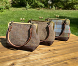 Harris Tweed® Princess Anne Kiss Lock Purse