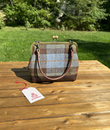 Harris Tweed® Princess Anne Kiss Lock Purse