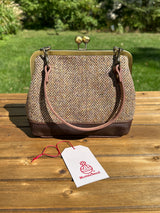 Harris Tweed® Princess Anne Kiss Lock Purse