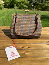 Harris Tweed® Princess Anne Kiss Lock Purse