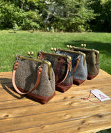 Harris Tweed® Princess Anne Kiss Lock Purse
