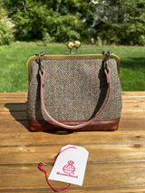 Harris Tweed® Princess Anne Kiss Lock Purse