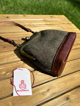 Harris Tweed® Princess Anne Kiss Lock Purse