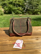 Harris Tweed® Princess Anne Kiss Lock Purse