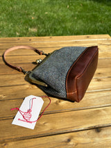 Harris Tweed® Princess Anne Kiss Lock Purse