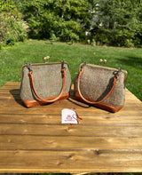 Harris Tweed® Princess Anne Kiss Lock Purse