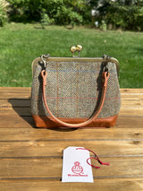 Harris Tweed® Princess Anne Kiss Lock Purse