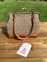 Harris Tweed® Princess Anne Kiss Lock Purse