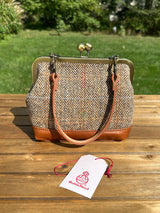 Harris Tweed® Princess Anne Kiss Lock Purse