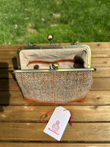 Harris Tweed® Princess Anne Kiss Lock Purse