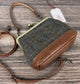 Harris Tweed® Princess Anne Kiss Lock Purse