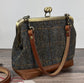 Harris Tweed® Princess Anne Kiss Lock Purse