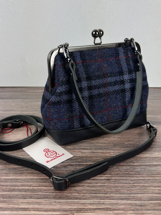 Harris Tweed® Princess Anne Kiss Lock Purse