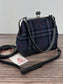 Harris Tweed® Princess Anne Kiss Lock Purse