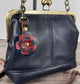 Leather Princess Anne Kiss Lock Purse