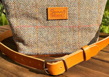 Elegant Artisan-made Biscuit leather buckle strap made from premium full-grain vegetable-tanned leather with Solid brass hardware.