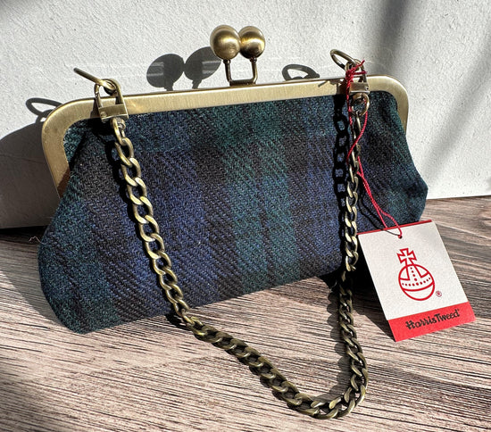 Black Watch Harris Tweed® Smith Island Purse SquiresCanvasCreations