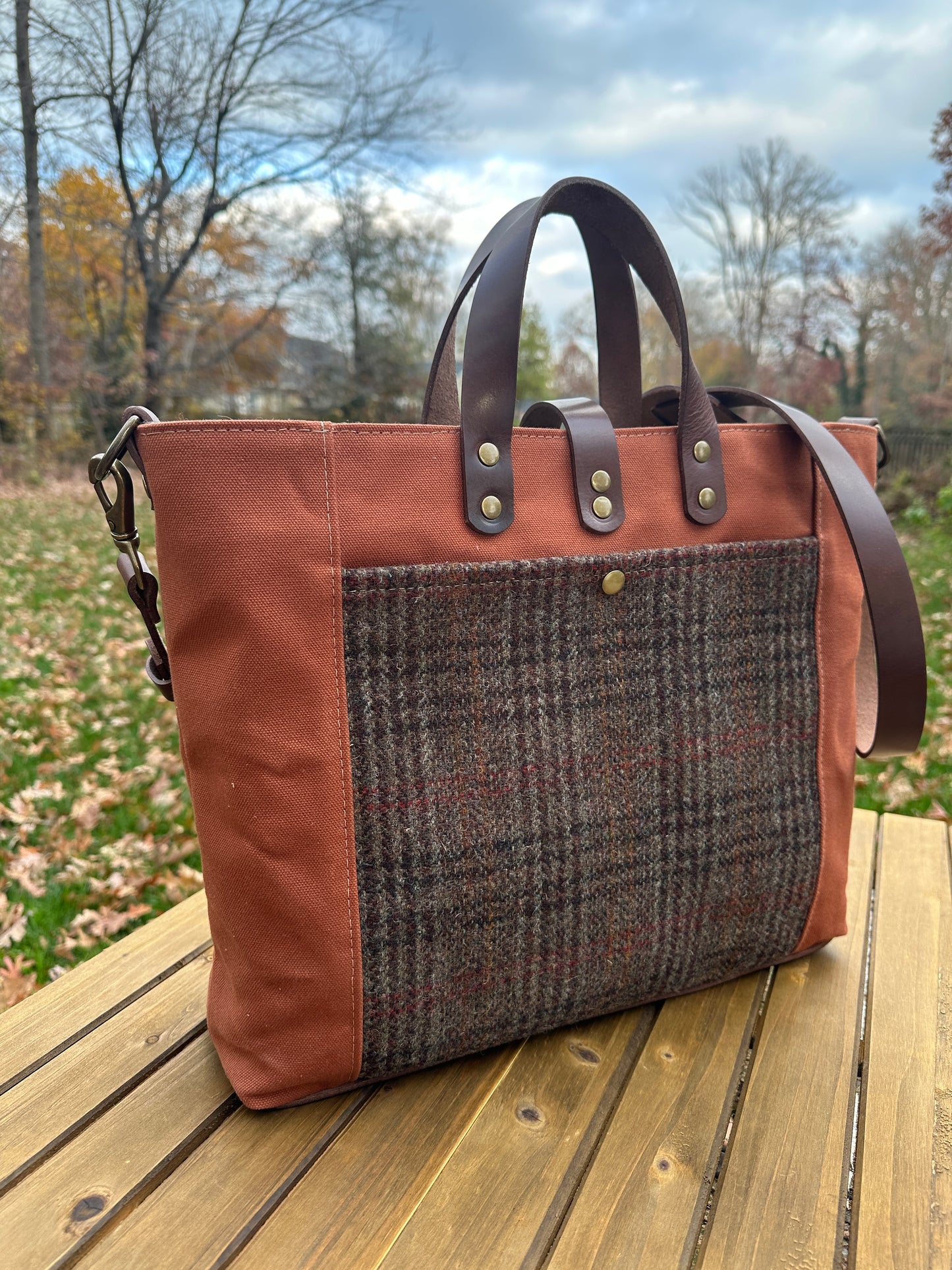 Made to Order: Harris Tweed® Oxford Tote