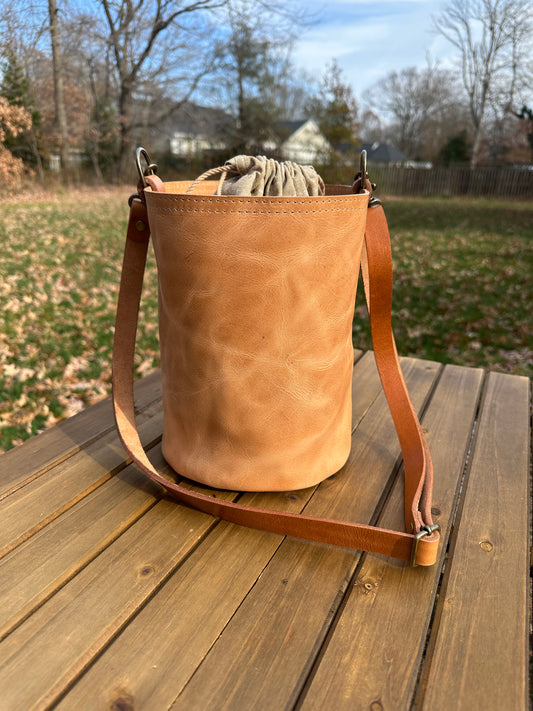 Leather Lighthouse Crossbody