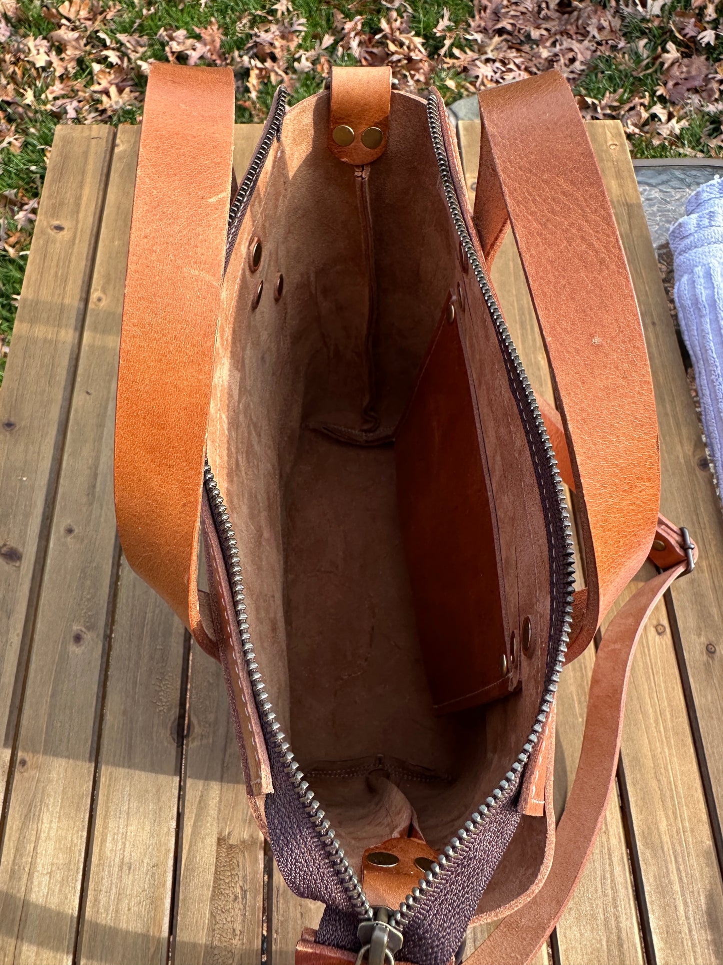 Leather West Street Crossbody