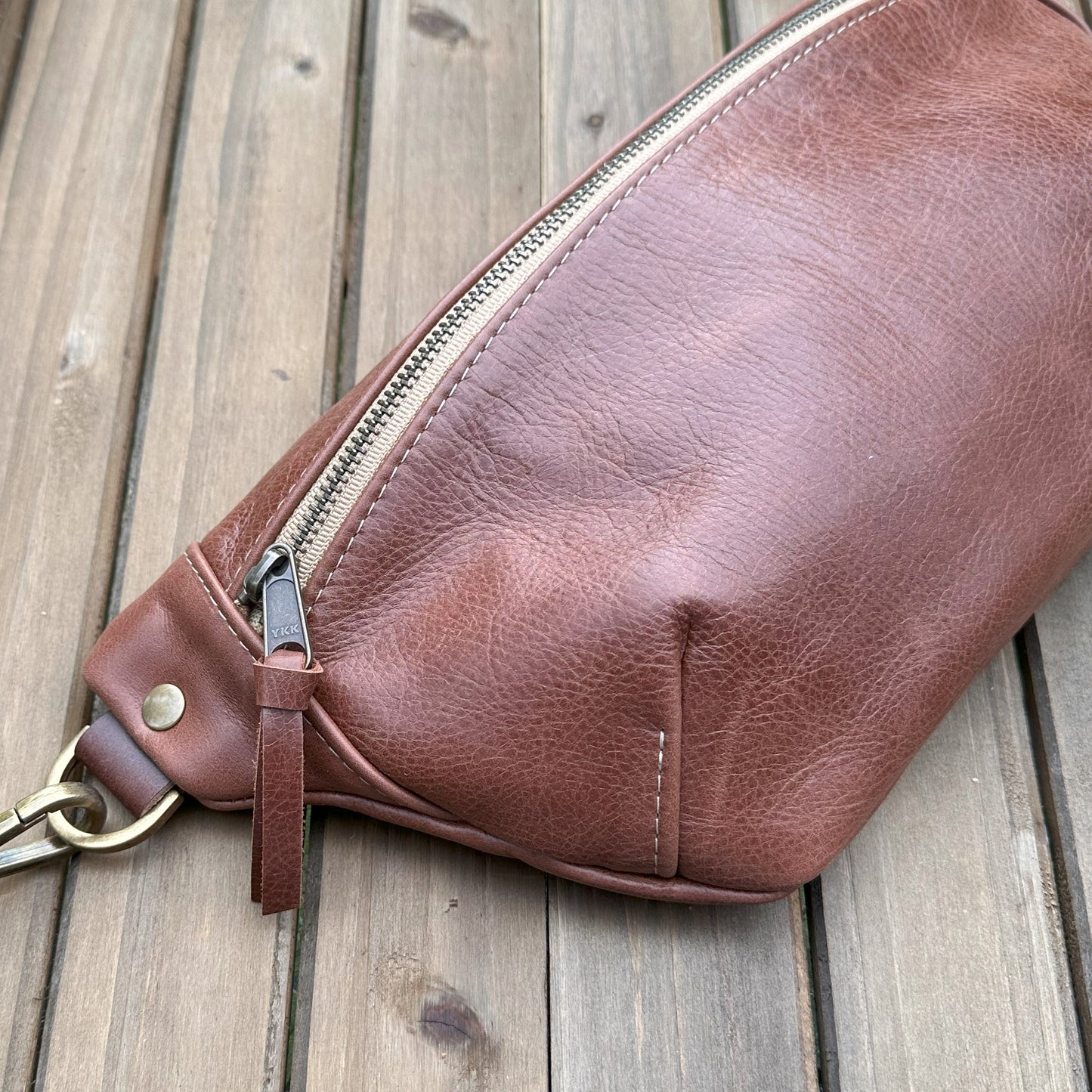 Leather Spinnaker Sling Bag