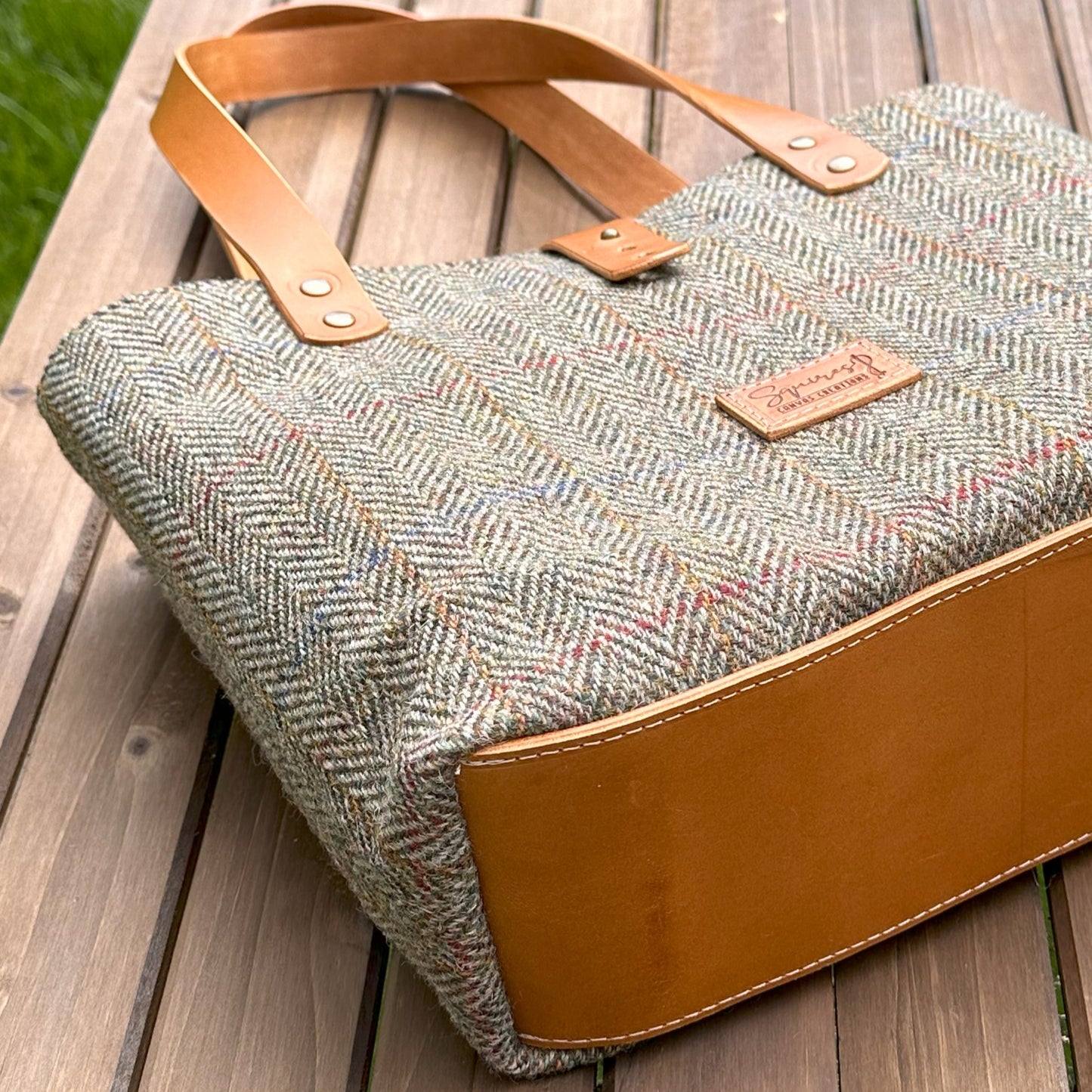 Main Street Harris® Tweed Shoulder Bag