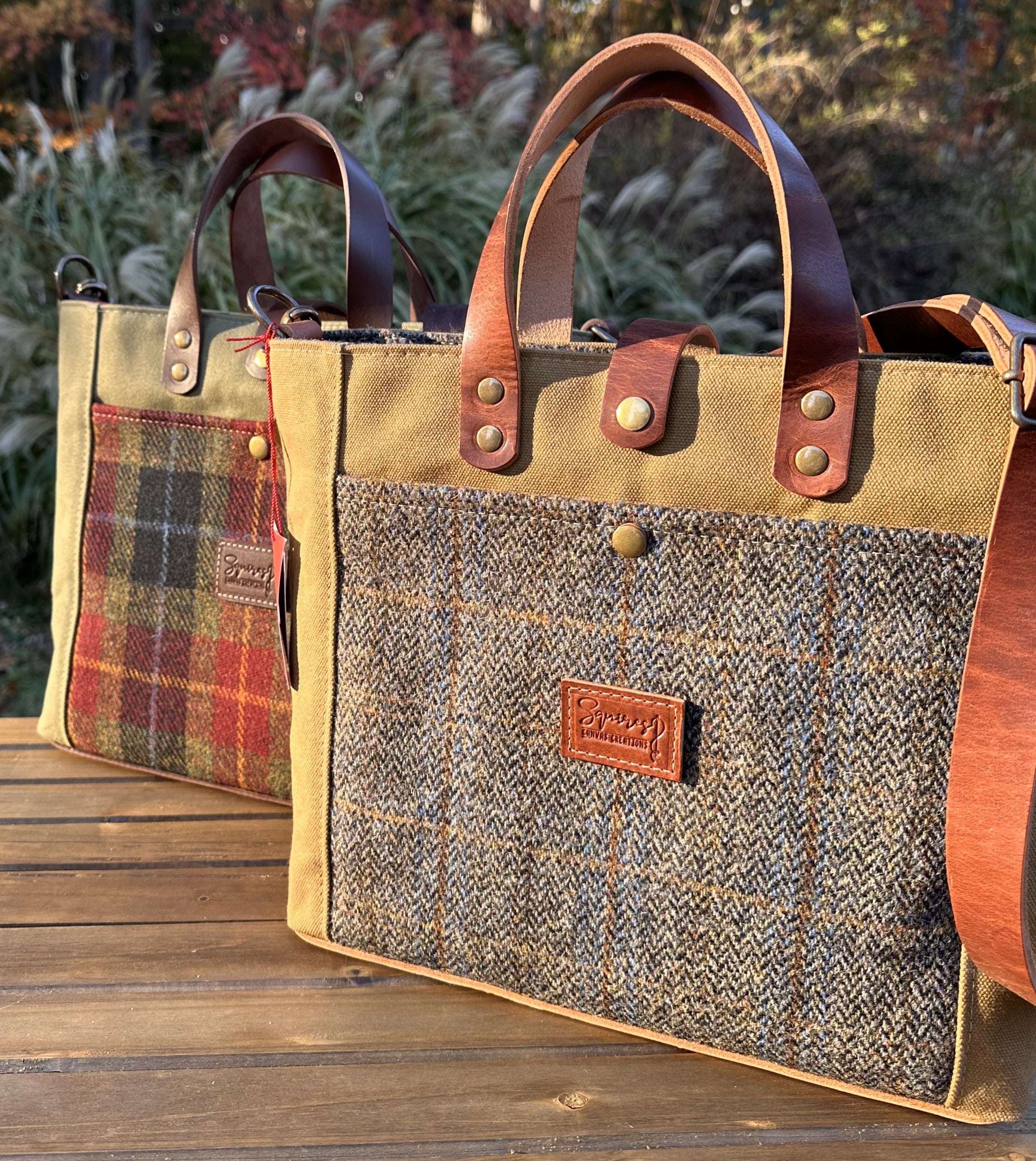 Harris Tweed® Totes – squirescanvascreations