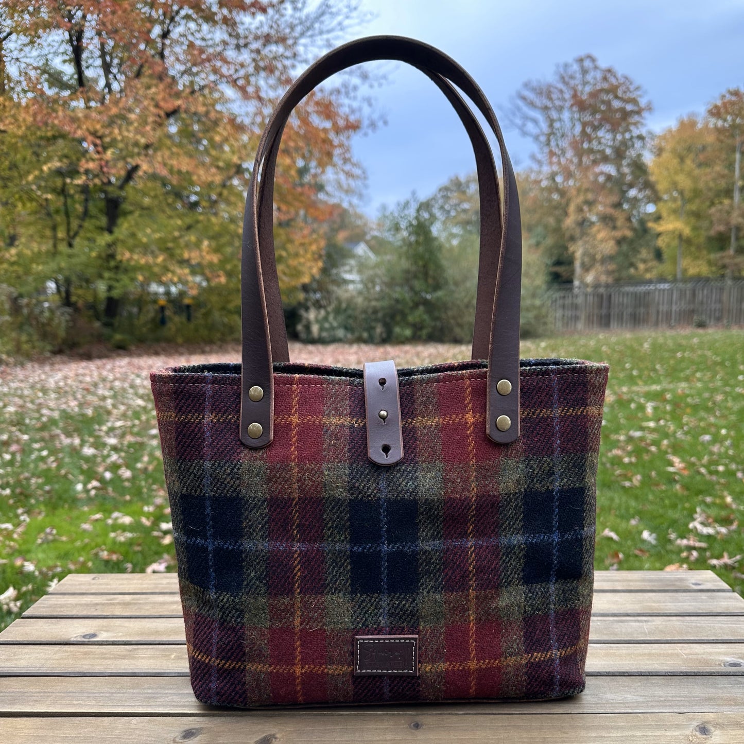 Main Street Harris® Tweed Shoulder Bag