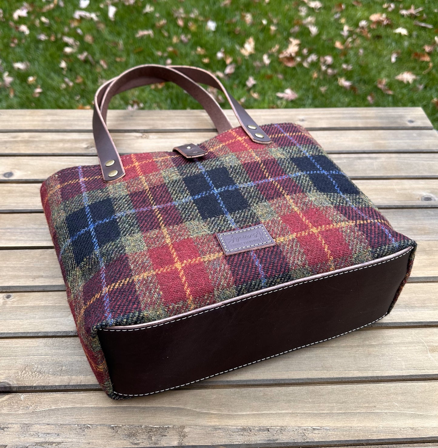 Main Street Harris® Tweed Shoulder Bag